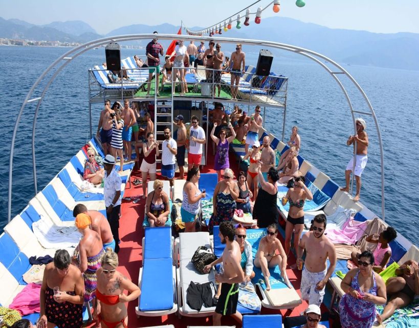 Kusadasi: Full-Day Boat Cruise w/ Lunch & Hotel Pickup - BBQ lunch arrives after the first swim