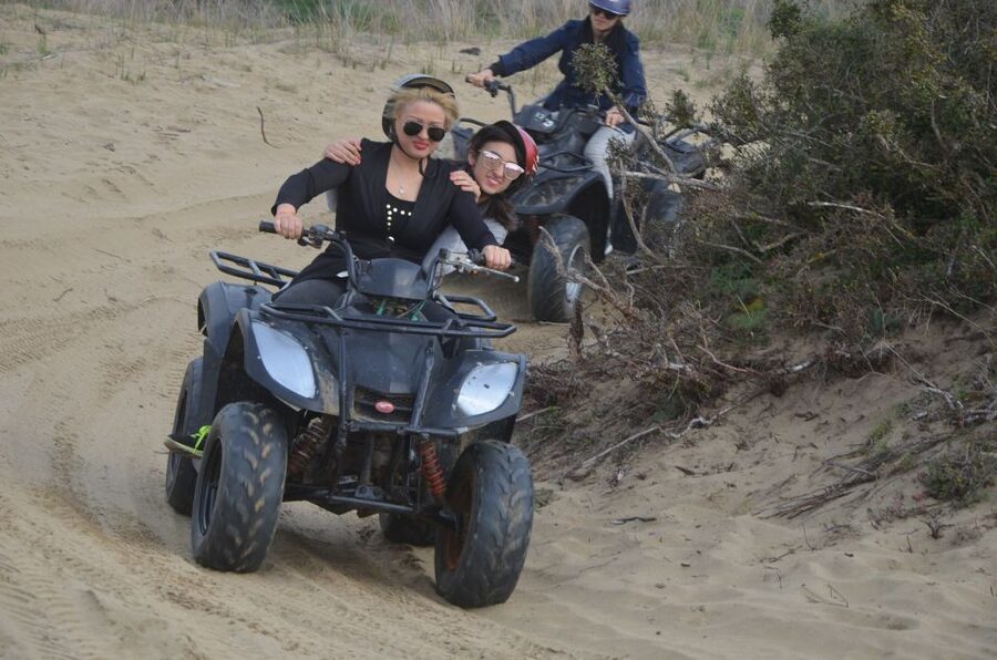 Kusadasi: Guided Quad Biking Tour - What the first forest and river tracks are like