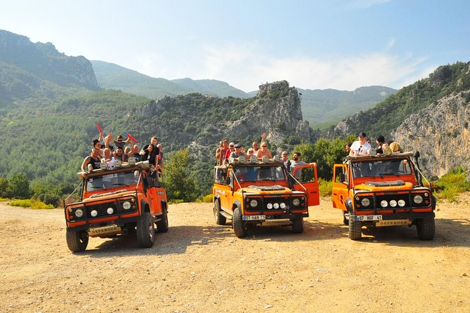 Kusadasi Jeep Safari Adventure w/LUNCH from Kusadasi Hotels&PORT - The water fights turn transport into the attraction