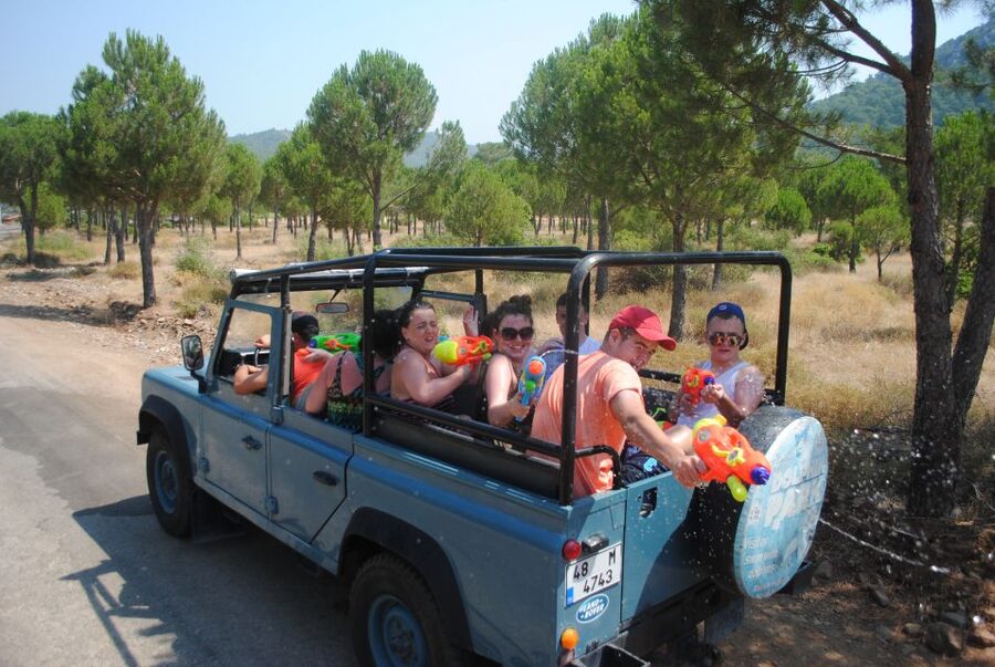 Kusadasi Jeep Safari w/ Lunch and Water Fight - Kursunlu Monastery and the mountain viewpoint