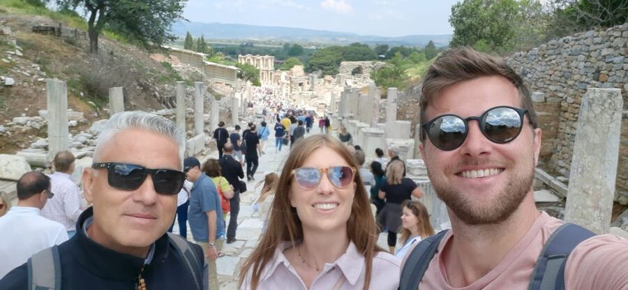 Kusadasi Port: All Inclusive Ephesus Tour (Skip-The-Line) - Walking Down Through Ephesus for Two and a Half Hours