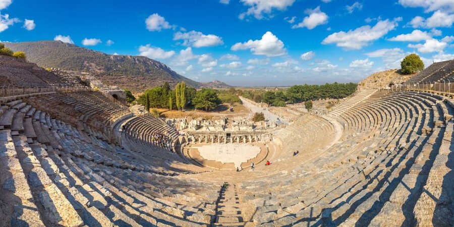Kusadasi Port: Ephesus & Terrace Houses Tour (Skip-The-Line) - Curetes Street and the Celsus Library