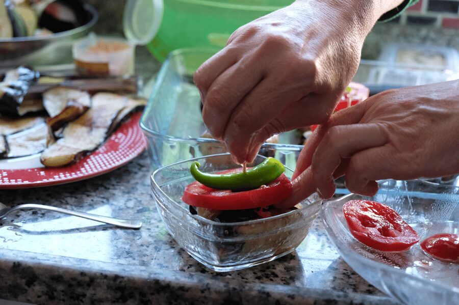 Learn Turkish Cuisine from a Local Mom - A small group makes the kitchen work better