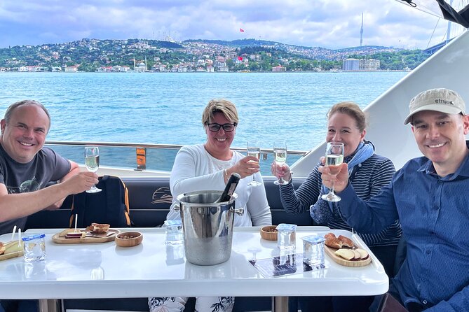 Luxury Bosphorus Yacht Tour – Asian Side Stop & Exploration - Rumeli Fortress and the second Bosphorus bridge