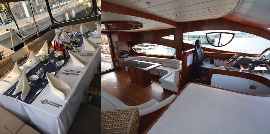 Luxury Private Yacht Rental - Bridges, palaces, and fortress walls