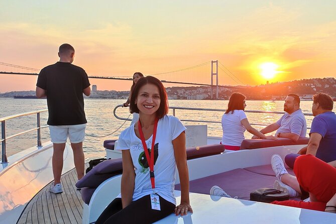 Luxury Sunset Yacht Cruise on the Bosphorus – Refresh & Relax - Çırağan Palace and Ortaköy after the crowds thin