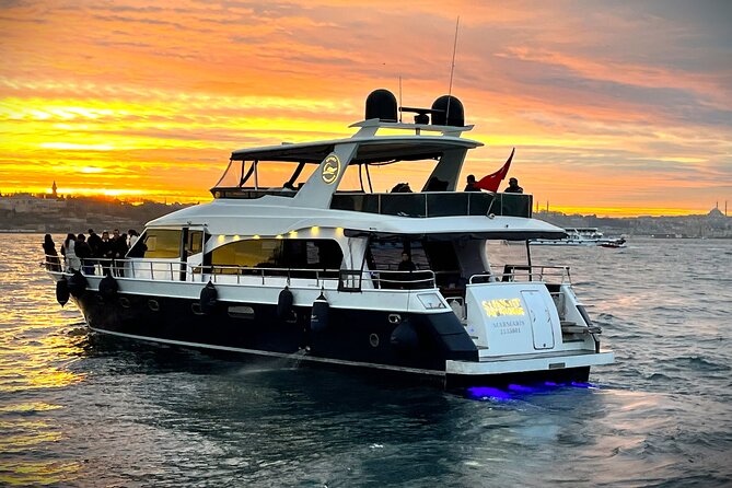 Luxury Sunset Yacht Cruise on the Bosphorus – Refresh & Relax - Boarding at Kabataş and settling onto the yacht