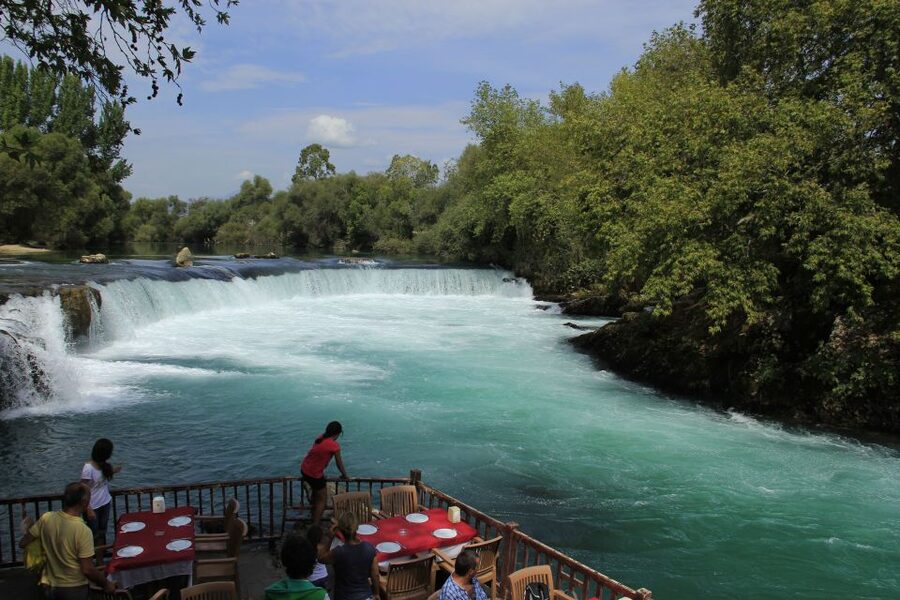 Manavgat Cruise & Grand Bazaar w/Lunch and Unlimited Drinks - The Manavgat Grand Bazaar and Blue Mosque