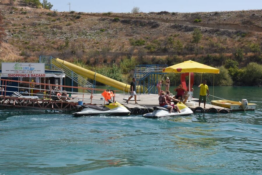 Manavgat: Guided Aqueduct, Waterfall & Green Lake Tour - Green Lake brings the day outdoors