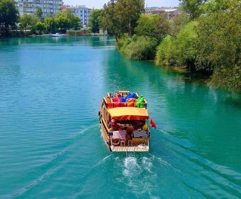 Manavgat River Cruise With Waterfall & Bazaar Tour - The fountain show and changing daily program