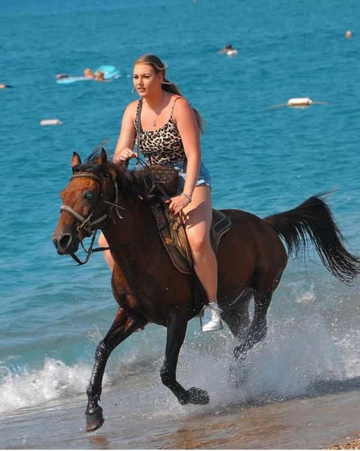 Manavgat Side: Horse Riding on the Beach and in the Forest - The pine forest and river pause