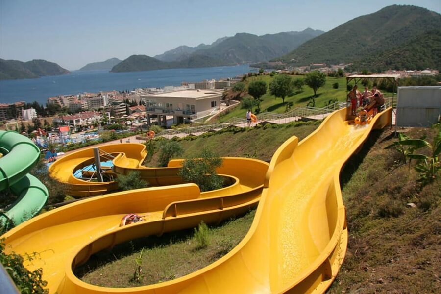 Marmaris: Aqua Dream Waterpark Entry Ticket & Hotel Transfer - Foam Party From 3pm