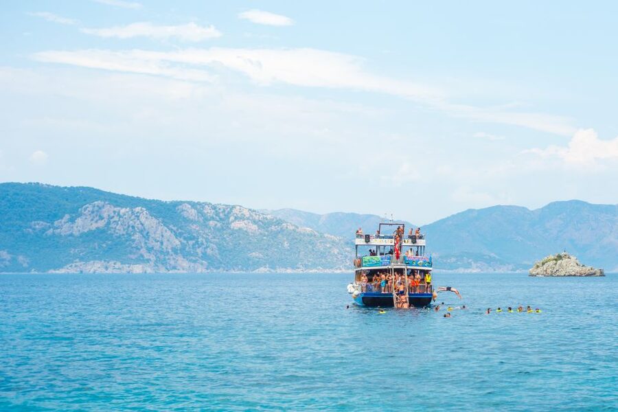 Marmaris: Bays Islands Boat Trip w/Lunch & Unlimited Drinks - Phosphorus Cave and Paradise Island