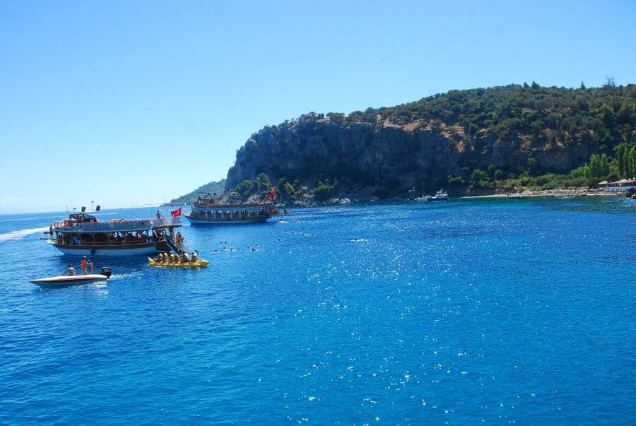 Marmaris: Bays Islands Boat Trip w/Lunch & Unlimited Drinks - Kumlubük and the long stop in Turunç