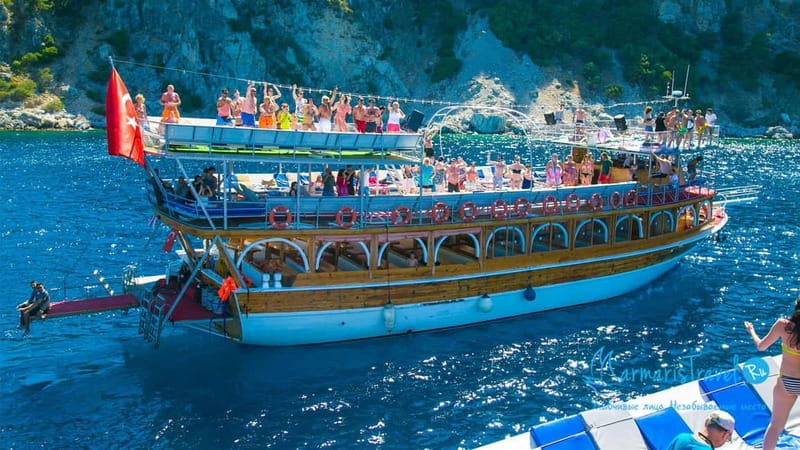 Marmaris: Boat Trip w/Lunch, ansfer & Unlimited Drinks - What the $23 price really covers