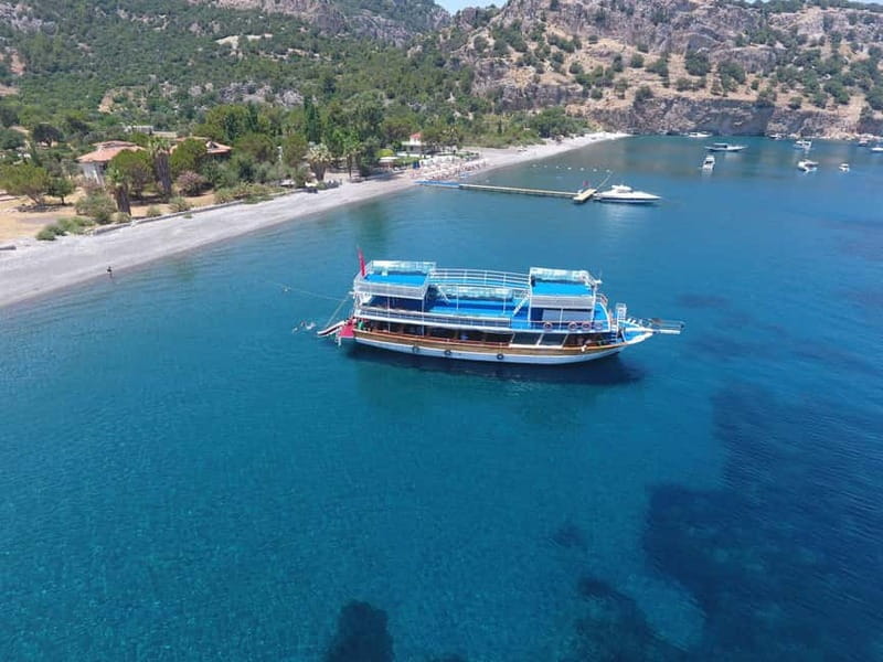 Marmaris: Boat Trip w/Lunch, ansfer & Unlimited Drinks - A short stop at Turunç Village
