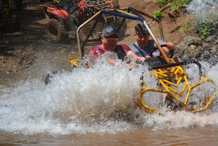 Marmaris: Buggy Safari with Water Fight & Transfer - The water fight, river stop and foam