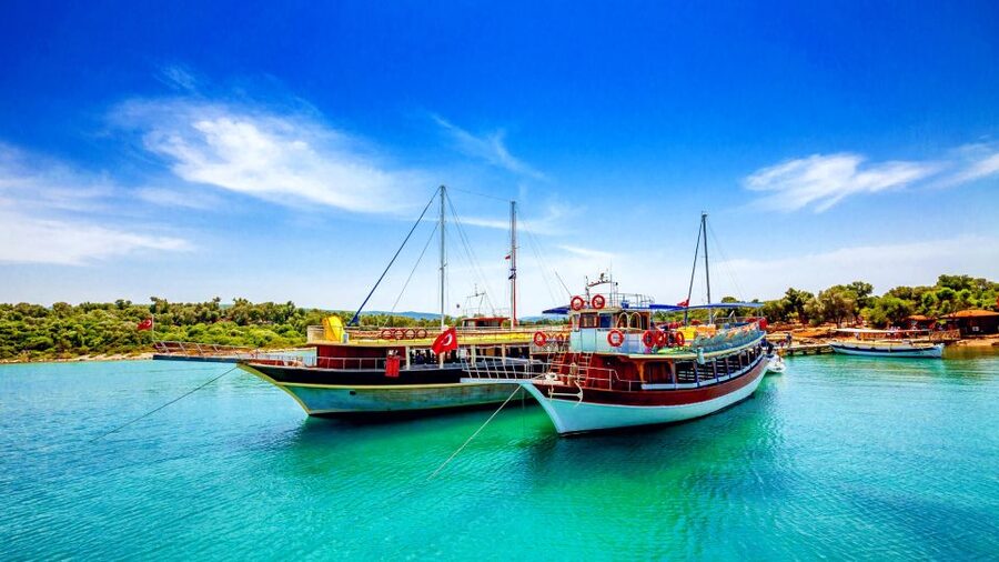 Marmaris: Cleopatra Island Boat Trip with Lunch and Transfer - The value of $41, plus the extra island fee