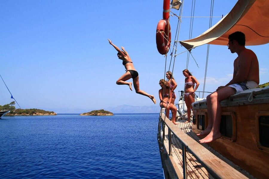 Marmaris Full-Day Boat Trip with Unlimited Soft Drinks+Lunch - Hotel pickup and the 9:30 AM start
