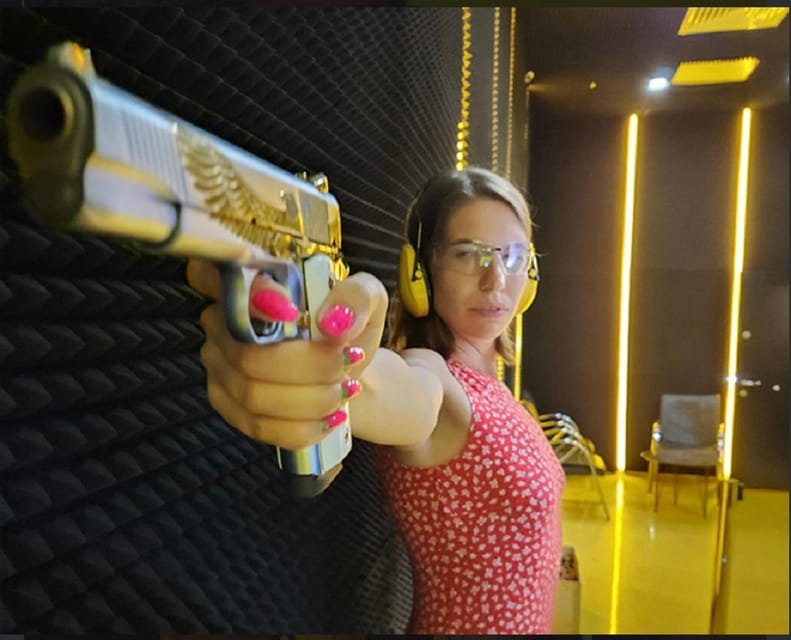 Marmaris: Gun Shooting Range Experience w/ Hotel Transfers - Fifteen shots, with extra ammunition at an added cost