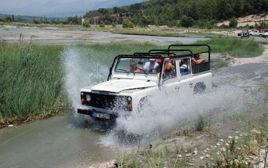 Marmaris: Jeep Safari Adventure Trip With Lunch - The water-gun fight gets everyone wet