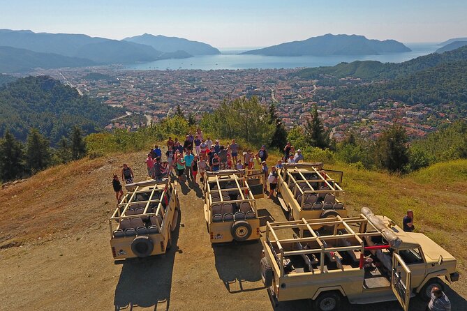 Marmaris: Jeep Safari, Turgut Waterfall, Jesus Beach w/Lunch - Leaving Marmaris for the mountain tracks