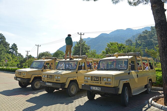 Marmaris: Jeep Safari, Turgut Waterfall, Jesus Beach w/Lunch - Marmaris views from an open jeep