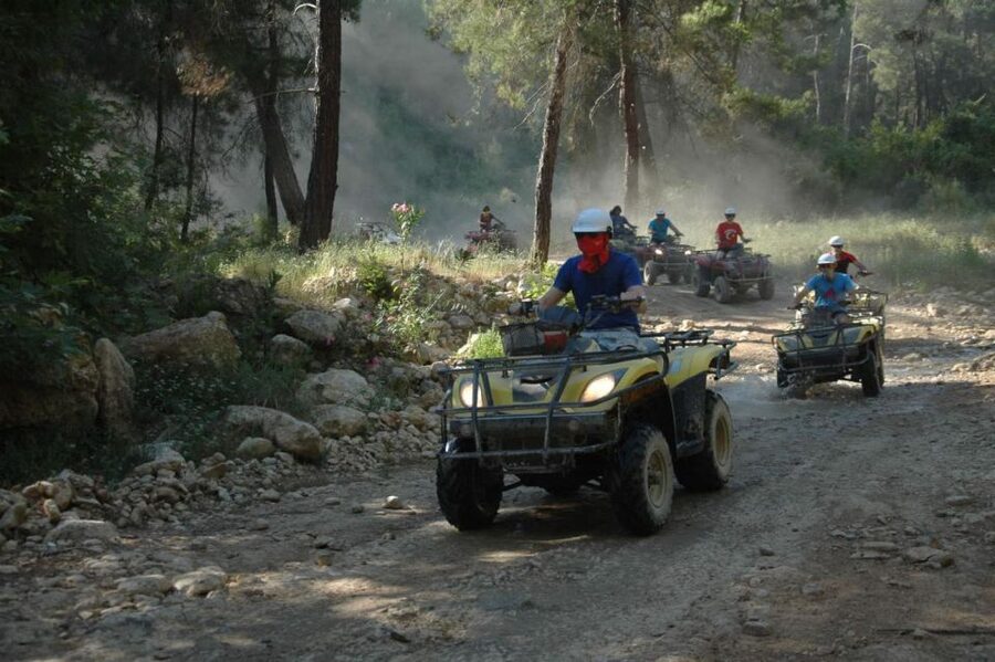 Marmaris: Off-Road Quad Safari with Transfer - The safety briefing and practice rides
