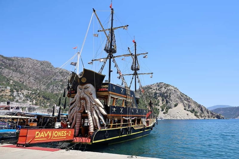 Marmaris: Pirate Boat Trip with Meal, Drinks and Transfer - Getting to the boat from Marmaris, İçmeler, or Armutalan