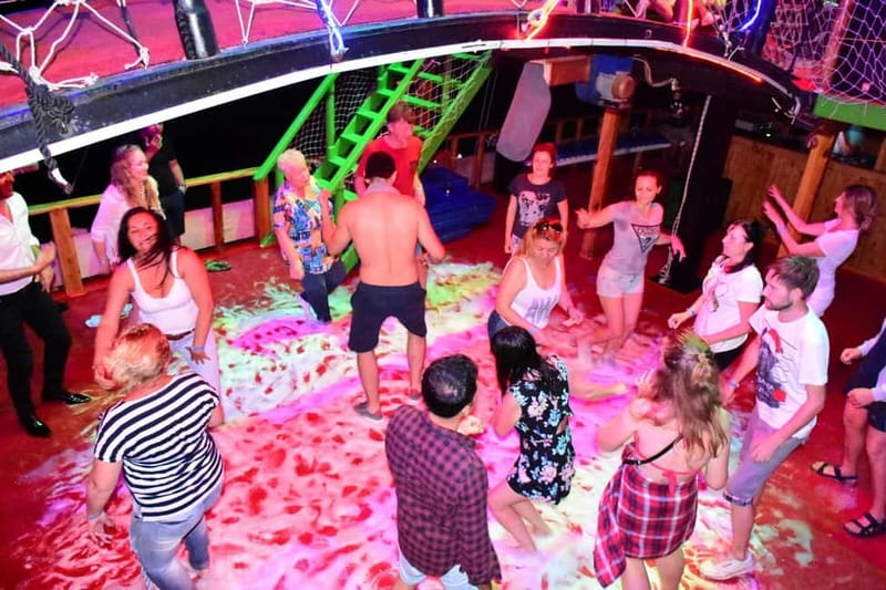 Marmaris: Pirate Cruise, Lunch, Soft Drinks, and Foam Party - A pirate boat built for sun, swimming, and noise
