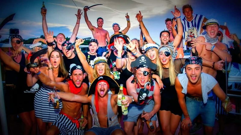 Marmaris: Pirate Cruise, Lunch, Soft Drinks, and Foam Party - Phosphorous Cave and four chances to swim