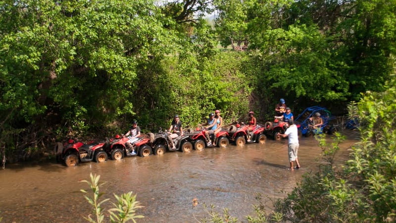 Marmaris: Quad Bike ATV Safari Experience with Transfer - The test run builds confidence before the forest ride