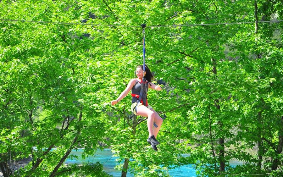 Mix Combo Adventure Tour: Zipline, River Rafting, Canyoning - Wet canyoning through Köprülü Canyon