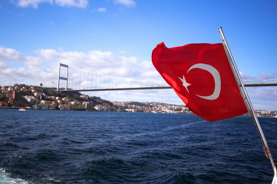 Morning Bosphorus Cruise and Spice Bazaar - Rumeli Hisari from the water