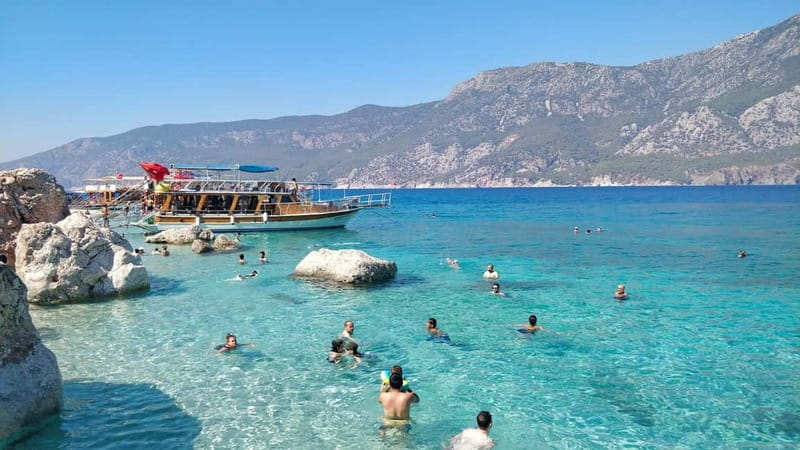 Oludeniz: Butterfly Valley, St. Nicholas Island incl. Lunch - Setting out from Ölüdeniz Belcekiz Beach