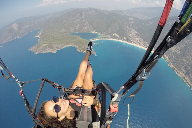 Oludeniz Paragliding Fethiye Turkey, Additional Features - What you see over Ölüdeniz and Butterfly Valley
