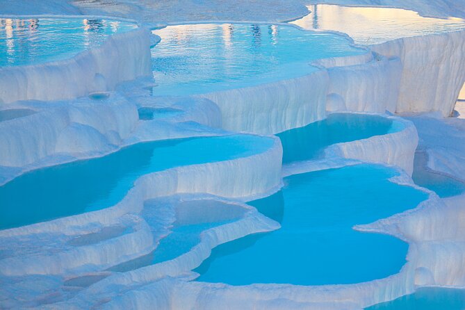 Pamukkale and Hierapolis Daily Tour From Antalya - Walking the white terraces of Pamukkale