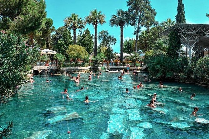 Pamukkale Small Group Tour From Kusadasi or Selcuk Hotels - Walking the white terraces