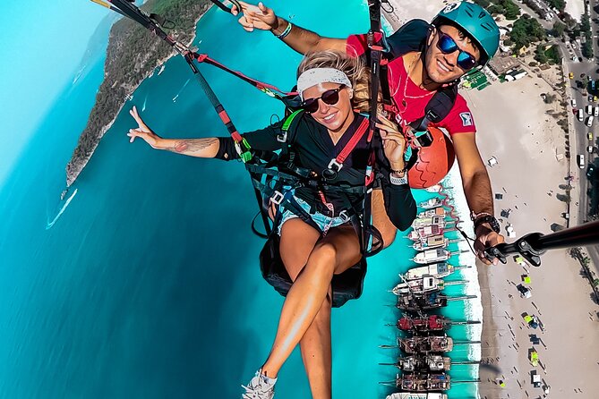 Paragliding In Fethiye Oludeniz, Turkey - The 30-minute climb to Babadağ