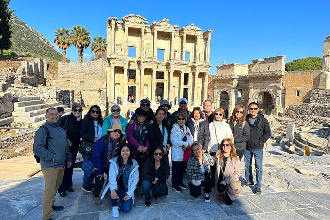 Private Biblical Ephesus Tour from Kusadasi Port with Lunch - Walking through Ephesus and its grand Roman remains