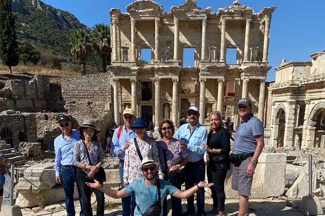 Private Tour in Ephesus and Traditional Turkish Bath from Port - Walking through Ephesus, from the Odeion to the Grand Theater