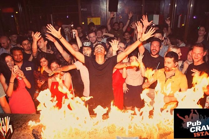Pub Crawl Istanbul / Rooftop Clubs & Party Bus - The party bus and onboard drinking games