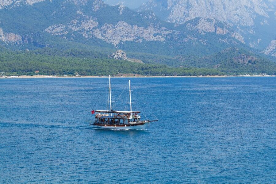 Relaxing Boat Trip with Lunch and Drinks - The return past islands and Tahtali Mountain