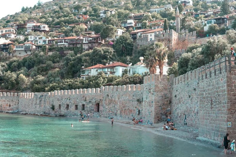 Side: Full-Day Alanya City Tour & Cleopatra Beach Visit - Riding the cable car to Alanya Castle