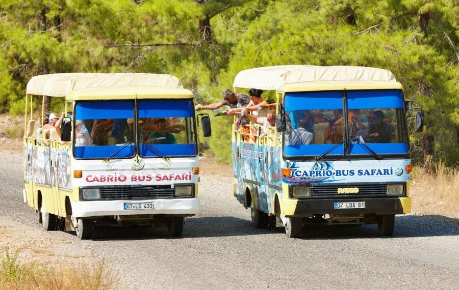 Side: Green Canyon Boat Trip & Bus Safari with Lunch - The return through Manavgat