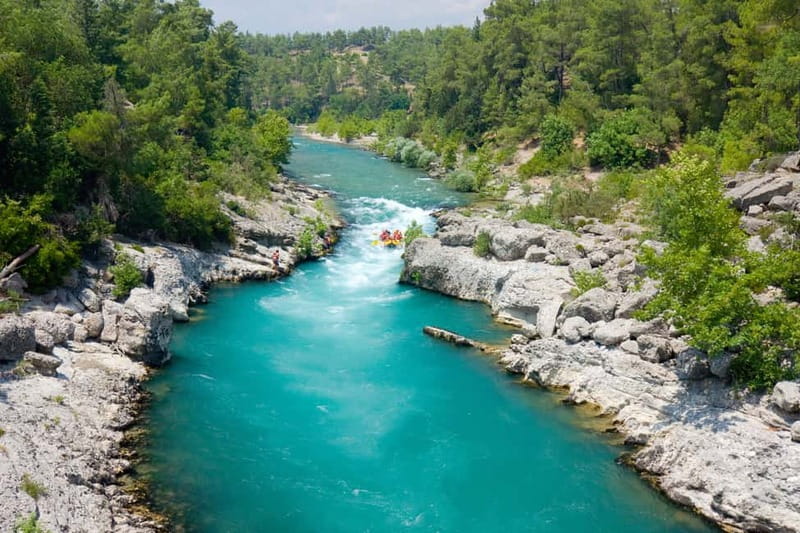 Side: Koprulu Canyon Whitewater Rafting with Lunch - Tackling 14 kilometers of Köprüçay River