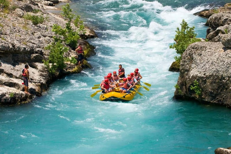 Side: Koprulu Canyon Whitewater Rafting with Lunch - From your Side hotel to the river base