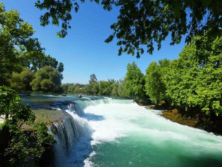 Side: Manavgat Boat, Bazaar, & Waterfall Day Trip with Lunch - Swimming where fresh water meets the sea
