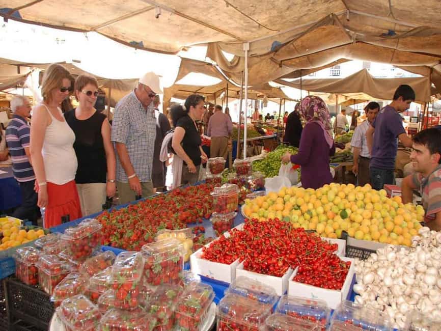 Side: Manavgat Boat, Bazaar, & Waterfall Day Trip with Lunch - Two hours to shop at Manavgat Bazaar