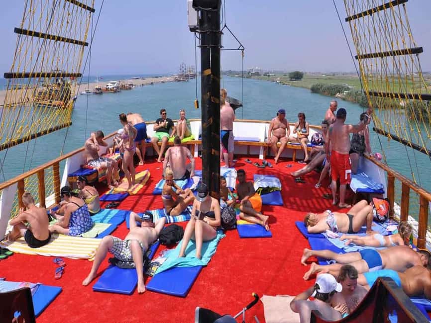 Side: Manavgat Boat, Bazaar, & Waterfall Day Trip with Lunch - Pickup from Side and the nearby resorts